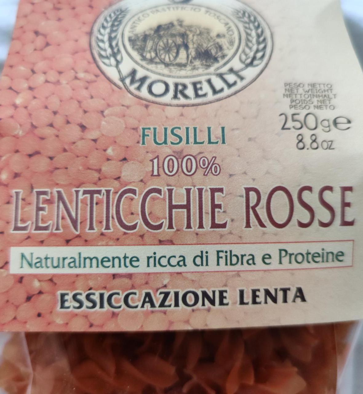 Fotografie - Fusilli Lenticchie Rosse