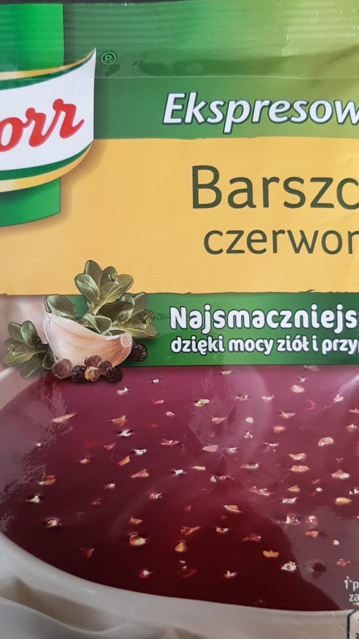 Fotografie - Barszcz czerwony ekspresowy Knorr