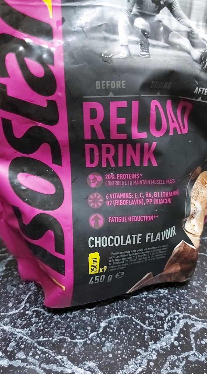 Fotografie - Isostar Reload drink chocolate