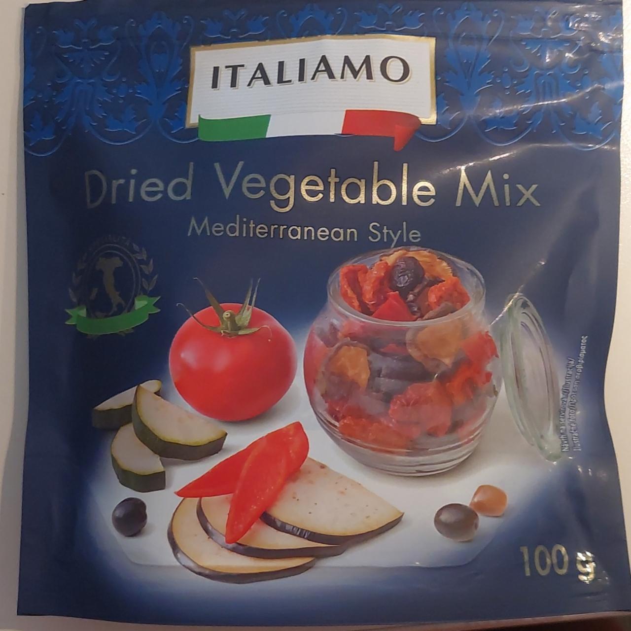 Fotografie - Dried vegetable mix Mediterranean style Italiamo