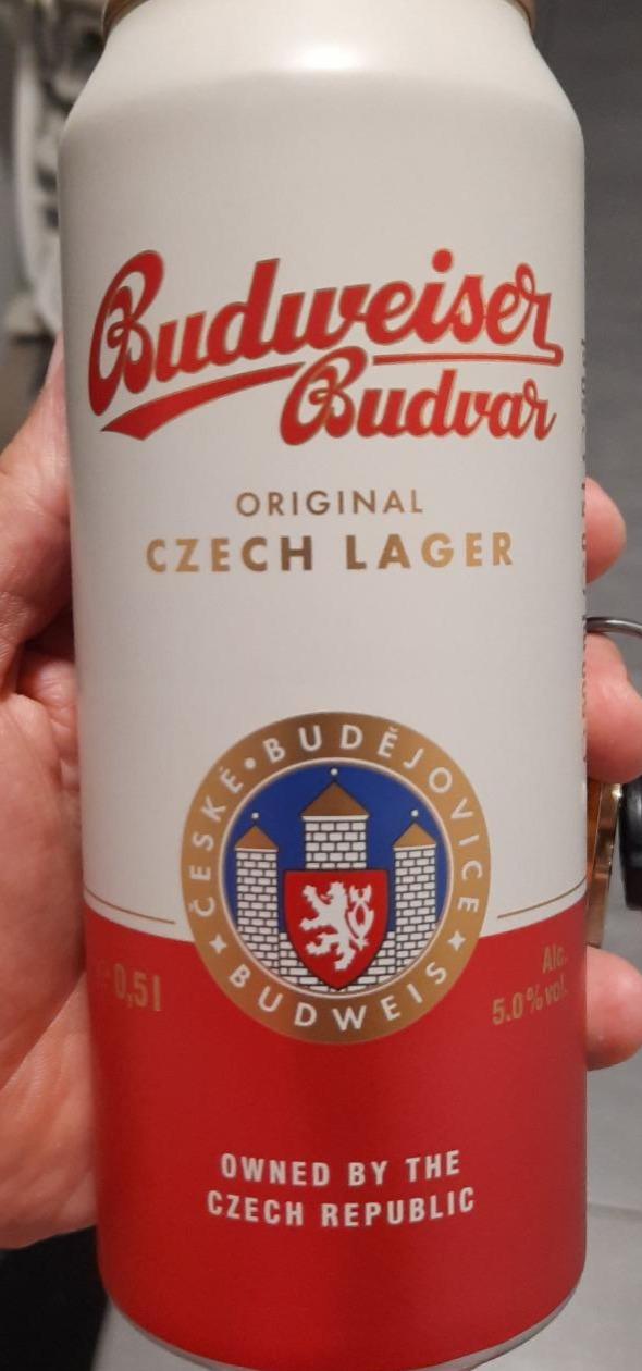 Fotografie - Budweiser Budvar Alc. 5.0%