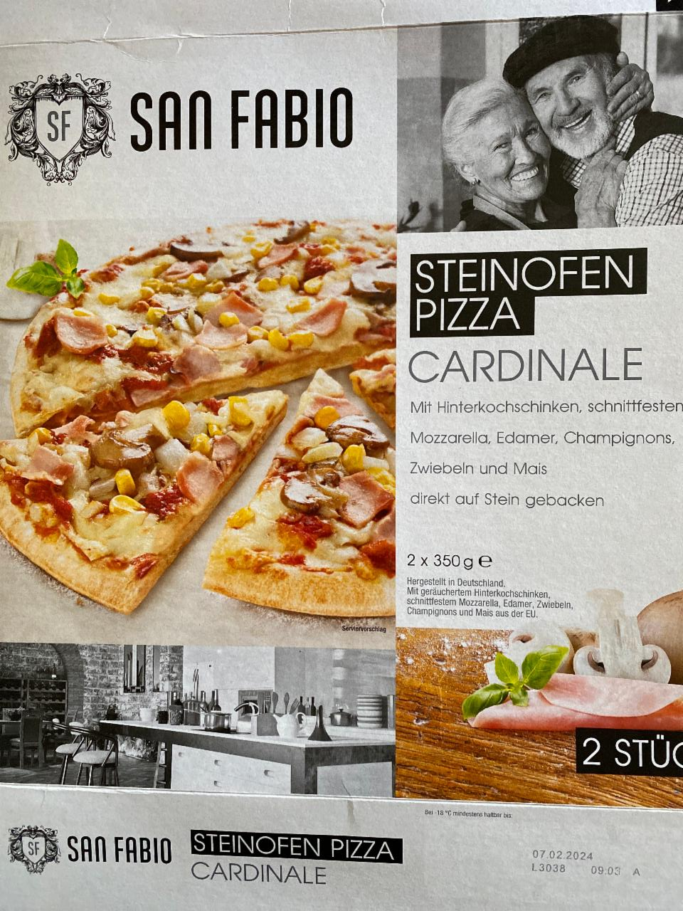 Fotografie - Steinofen Pizza Cardinale San Fabio
