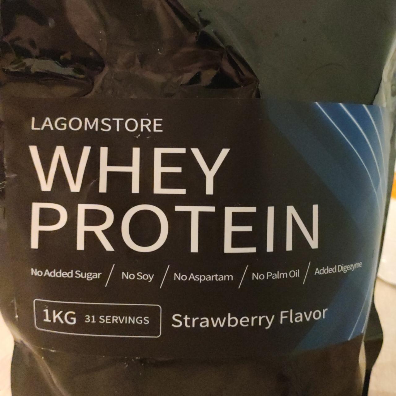 Fotografie - Whey Protein Strawberry Flavor Lagomstore