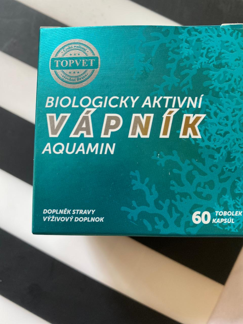 Fotografie - vapnik aquamin