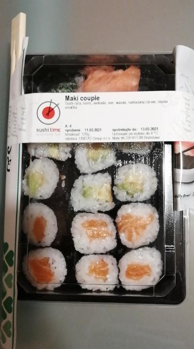 Fotografie - Maki couple Sushi time