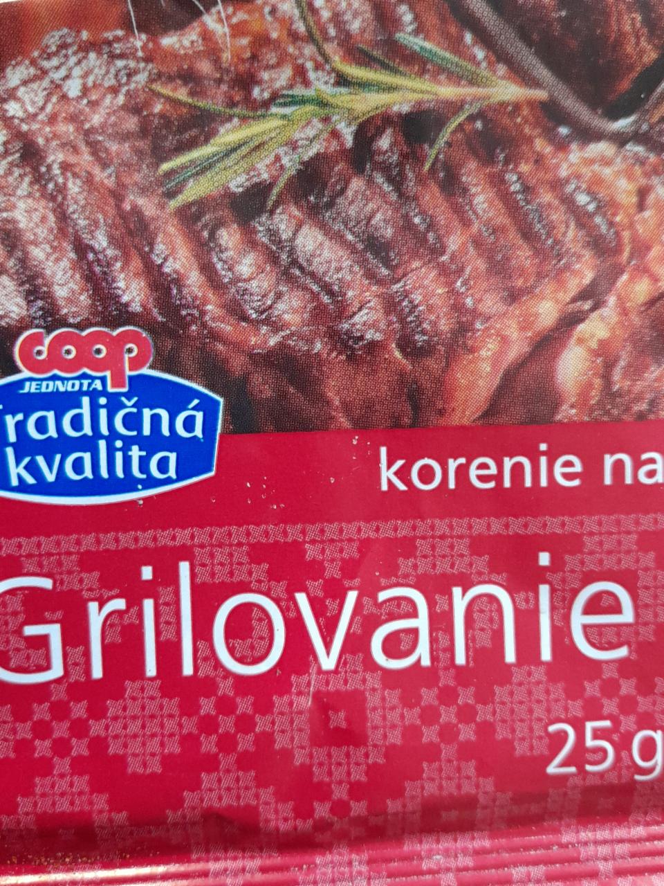 Fotografie - Korenie na Grilovanie Coop Jednota Tradičná kvalita