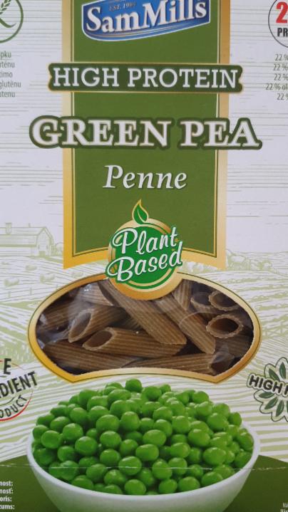 Fotografie - High Protein Green pea penne SamMills