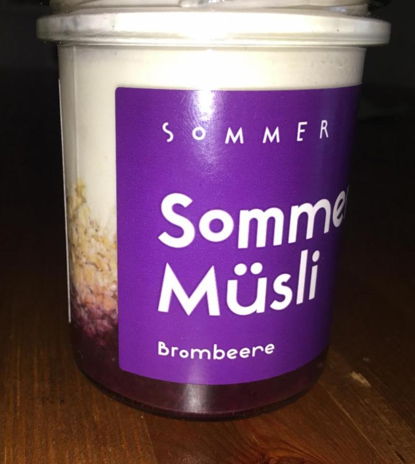 Fotografie - Sommer Müsli Brombeere