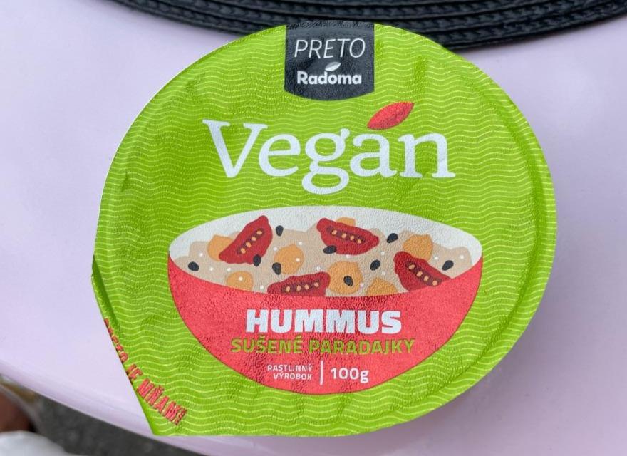 Fotografie - Vegan Hummus sušené paradajky Preto Radoma