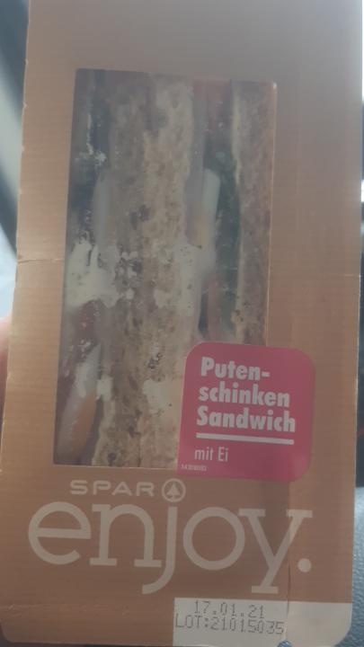 Fotografie - Putten-schinken Sandwich Spar Enjoy