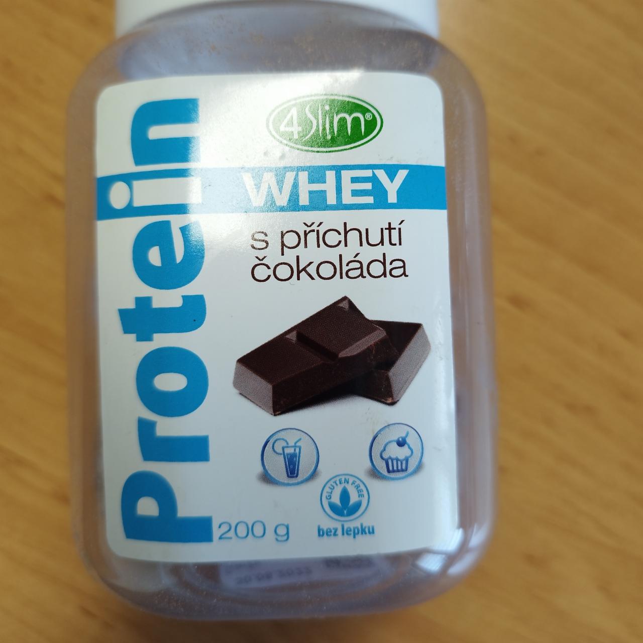 Fotografie - Whey Protein s příchutí čokoláda 4Slim