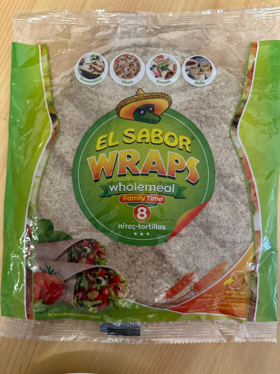 Fotografie - Wraps Wholemeal El Sabor