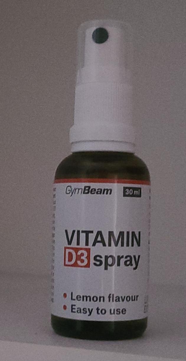 Fotografie - Vitamin D3 Spray GymBeam
