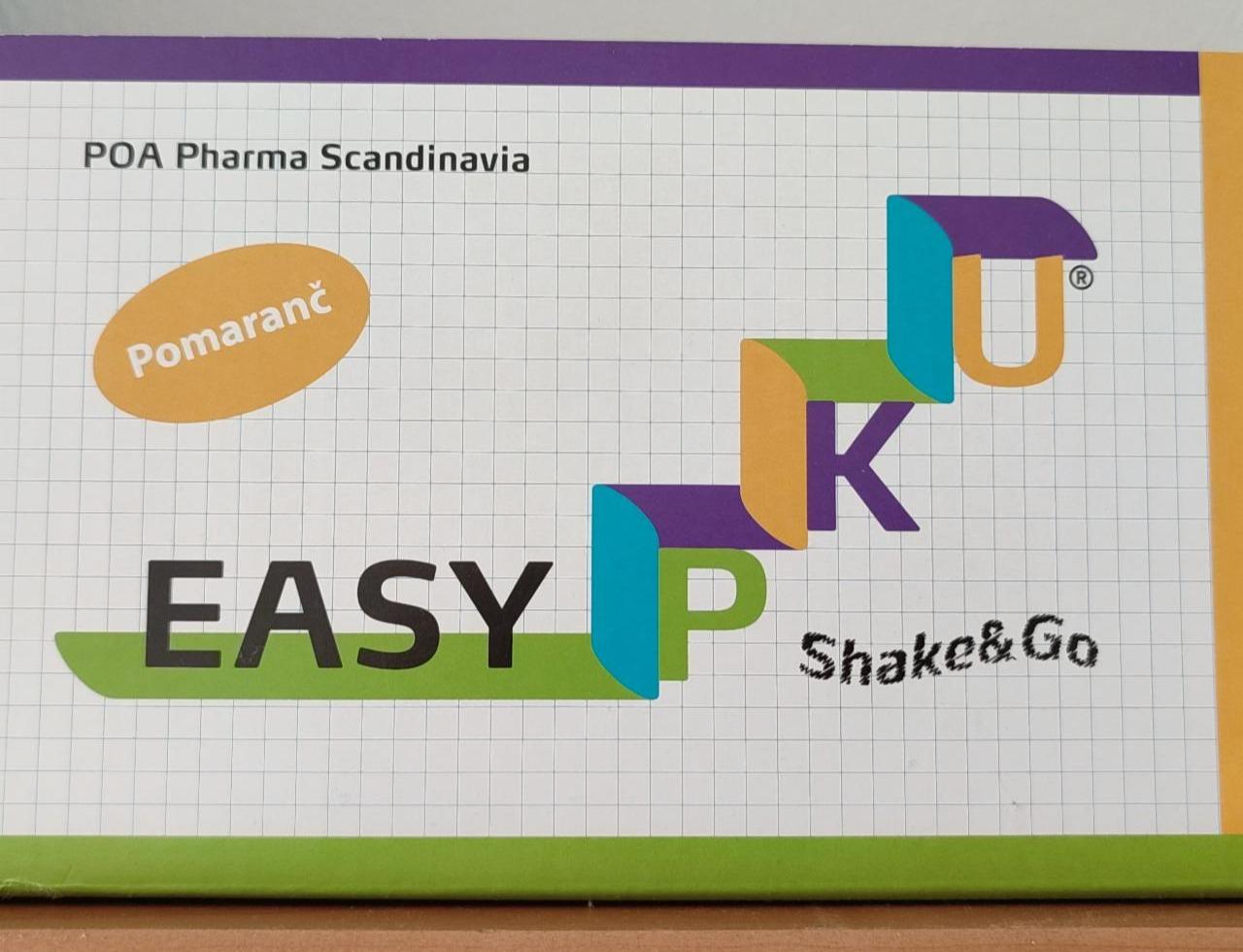 Fotografie - Easy PKU Shake&Go pomaranč