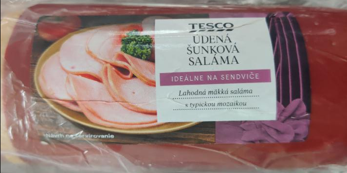 Fotografie - Údená šunková saláma TESCO