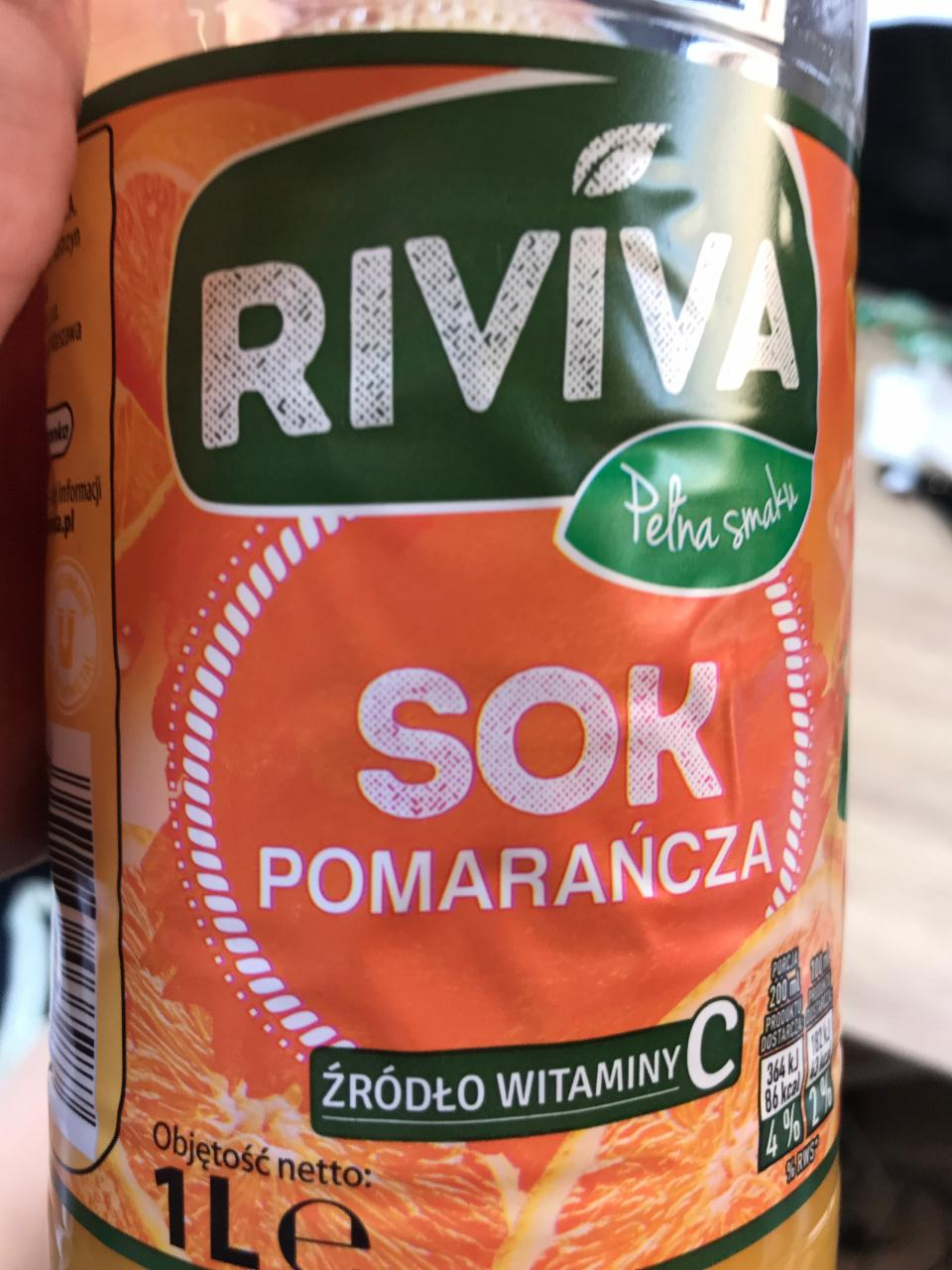 Fotografie - Riviva Sok Pomarancza