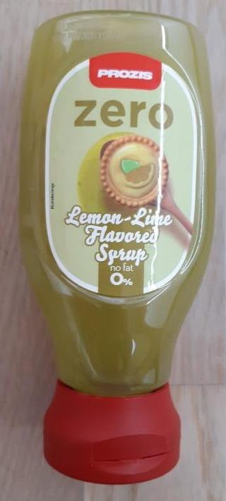 Fotografie - prozis zero lemon-line flavored syrup
