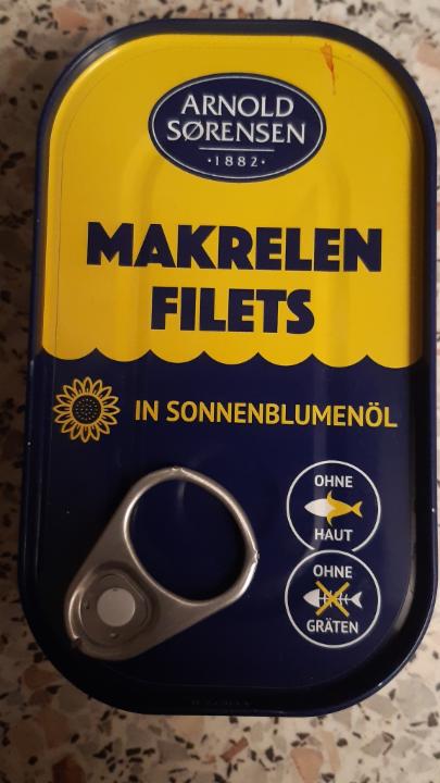 Fotografie - Makrelen Filets in Sonnenblumenöl