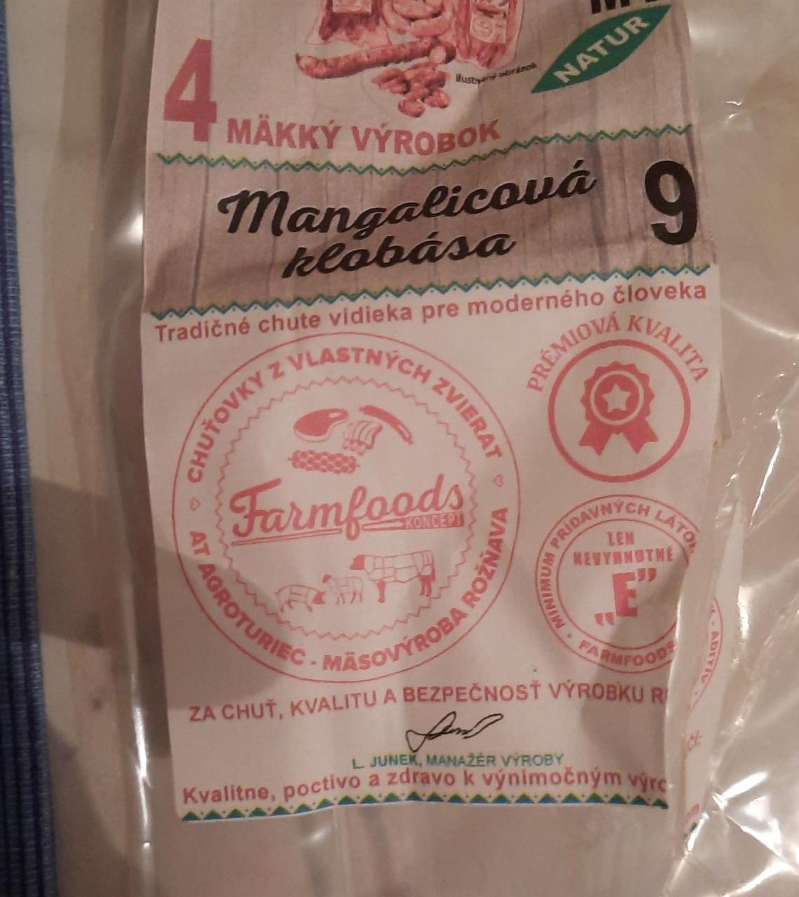 Fotografie - Mangalicová klobása Farmfoods