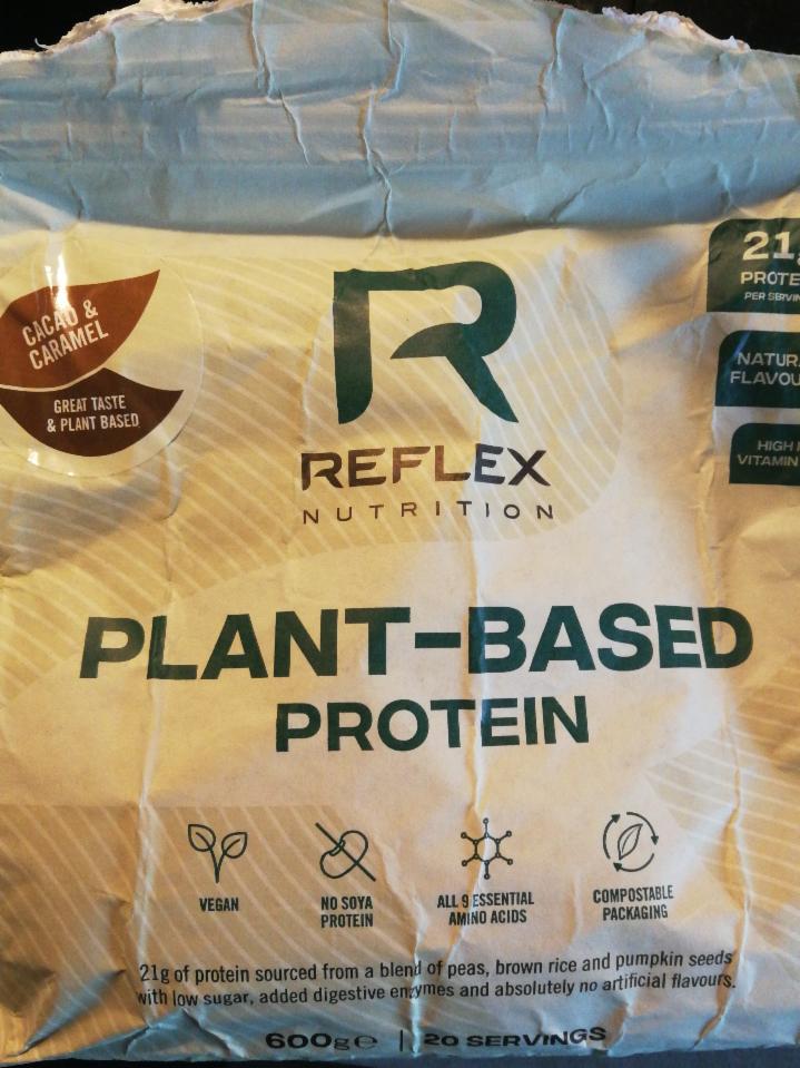 Fotografie - Reflex Nutrition Plant-based protein cacao&caramel