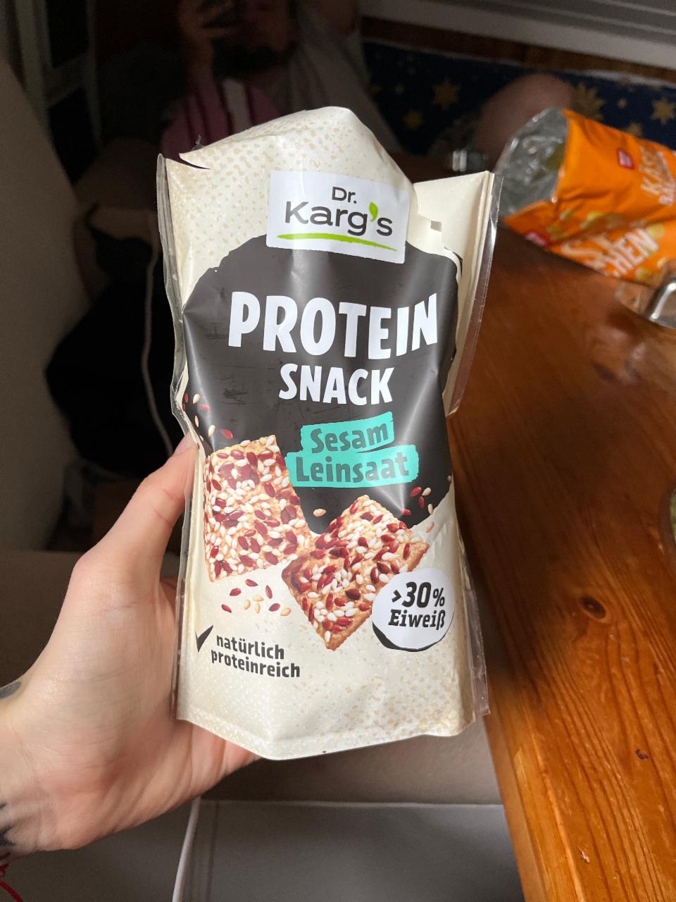 Fotografie - Sesam Leinsaat Protein-Snack Dr. Karg's