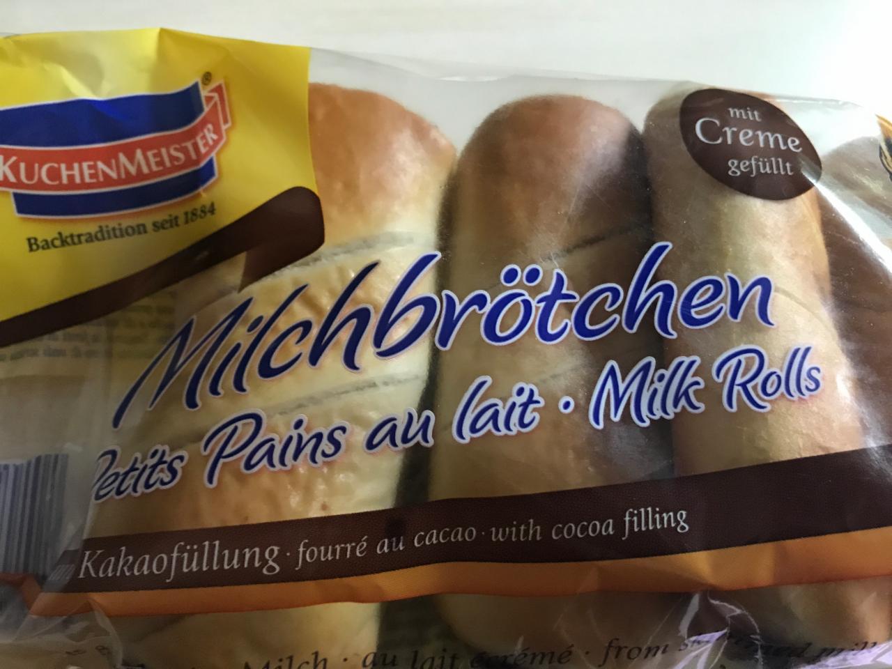 Fotografie - Milchbrötchen kakaové lidl