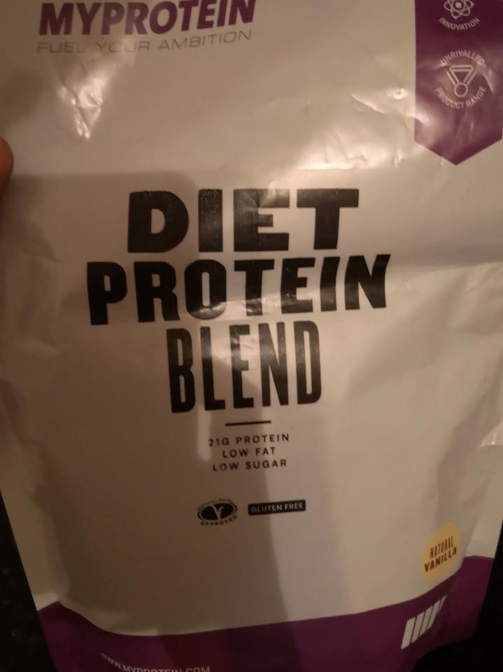 Fotografie - Myprotein Diet Protein Blend Natural Vanilla