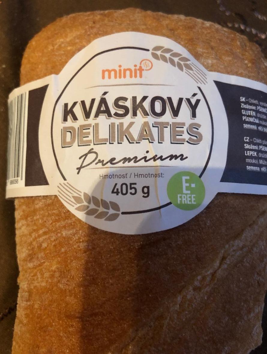 Fotografie - Kváskový chlieb Delikates Premium Minit