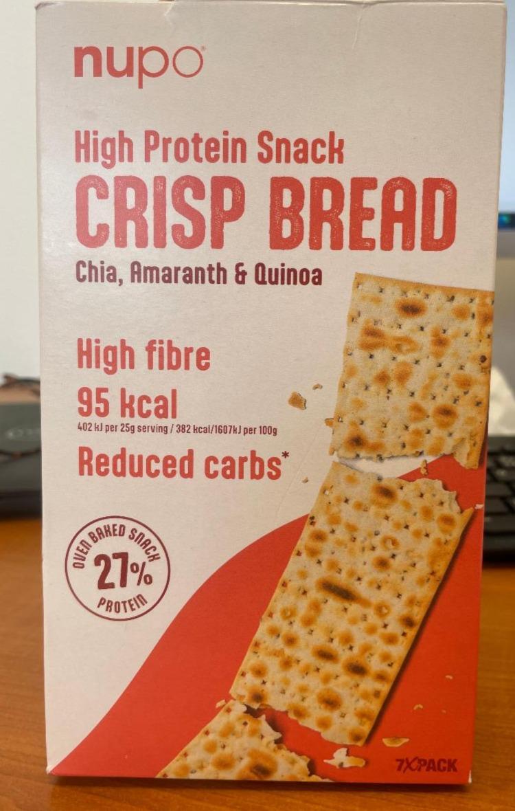 Fotografie - High Protein Snack Crisp Bread nupo