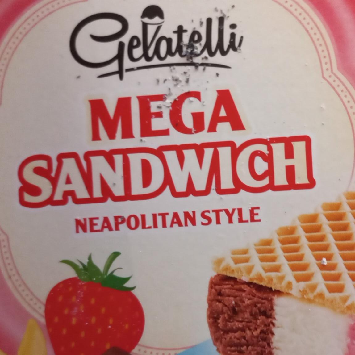 Fotografie - Mega Sandwich Neapolitan Ice Cream Gelatelli