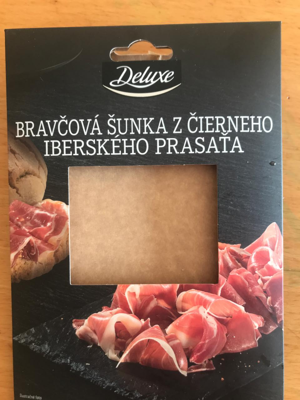 Fotografie - Bravčová šunka z čierneho iberského prasaťa Deluxe