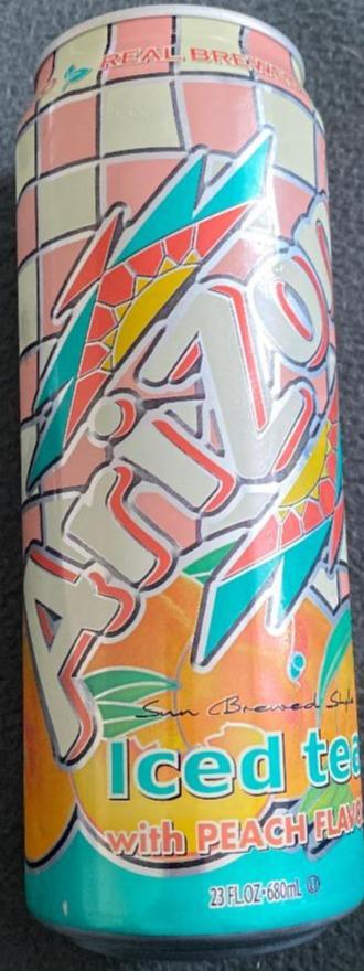 Fotografie - Iced Tea With Peach Flavor AriZona