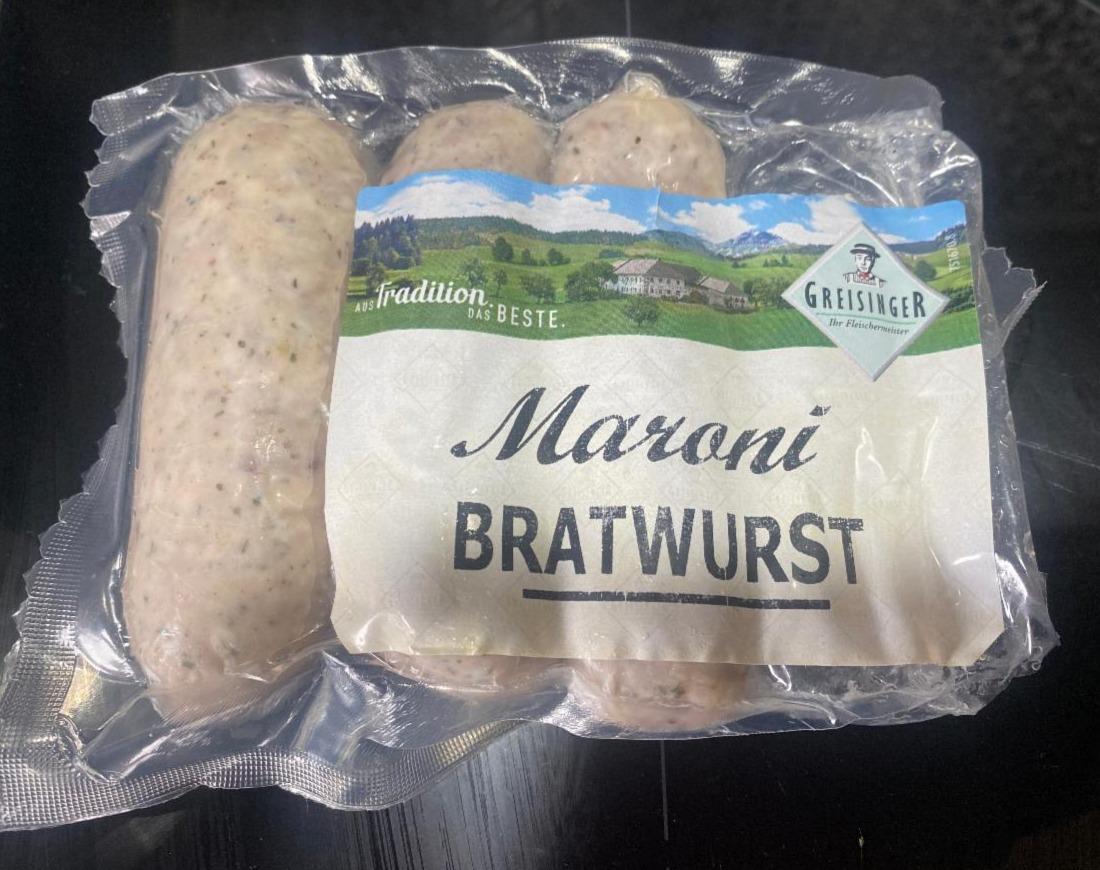 Fotografie - Maroni Bratwurst Greisinger