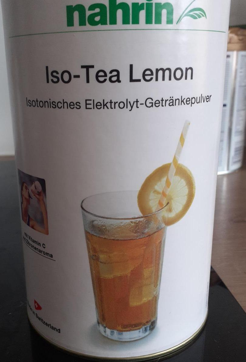 Fotografie - Iso-Tea Lemon Nahrin