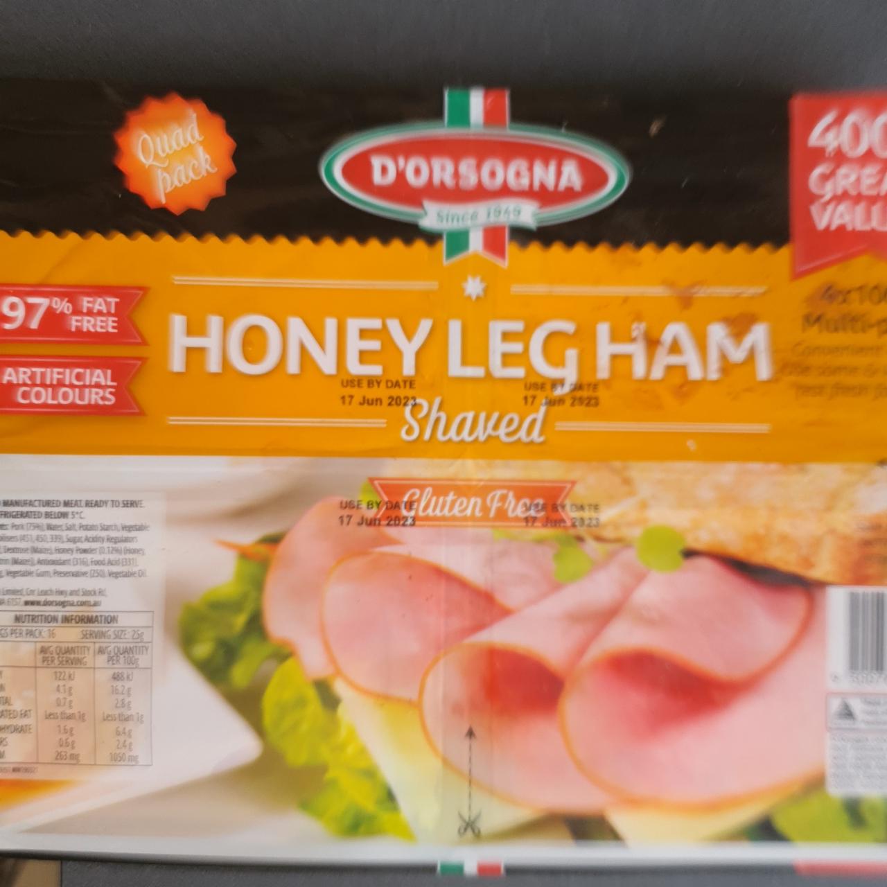 Fotografie - Honey Leg Ham D'Orsogna