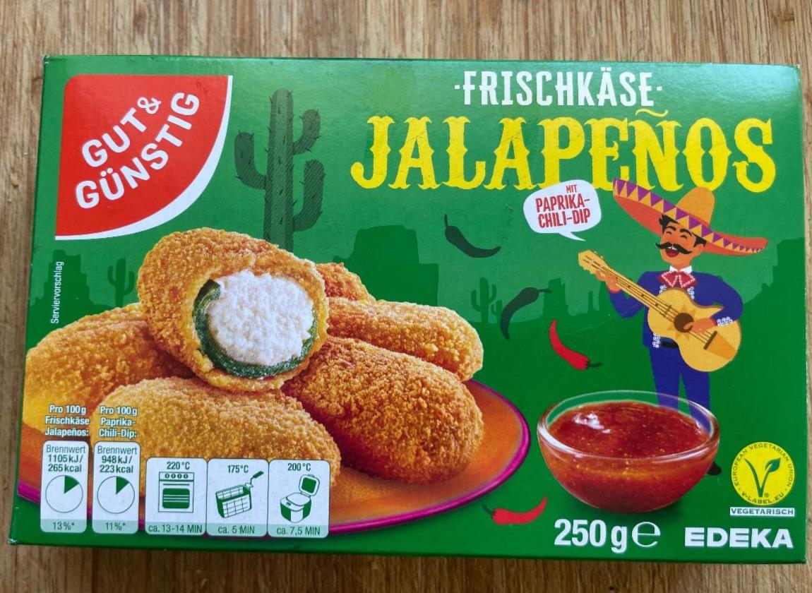 Fotografie - Frischkäse Jalapenos Gut&Günstig