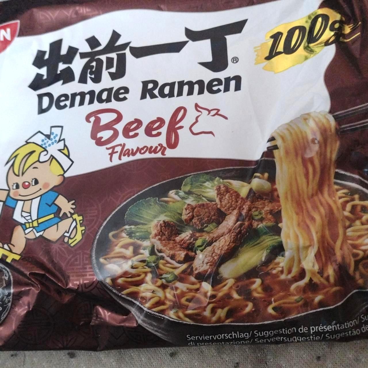 Fotografie - Demae Ramen Beef flavour Nissin