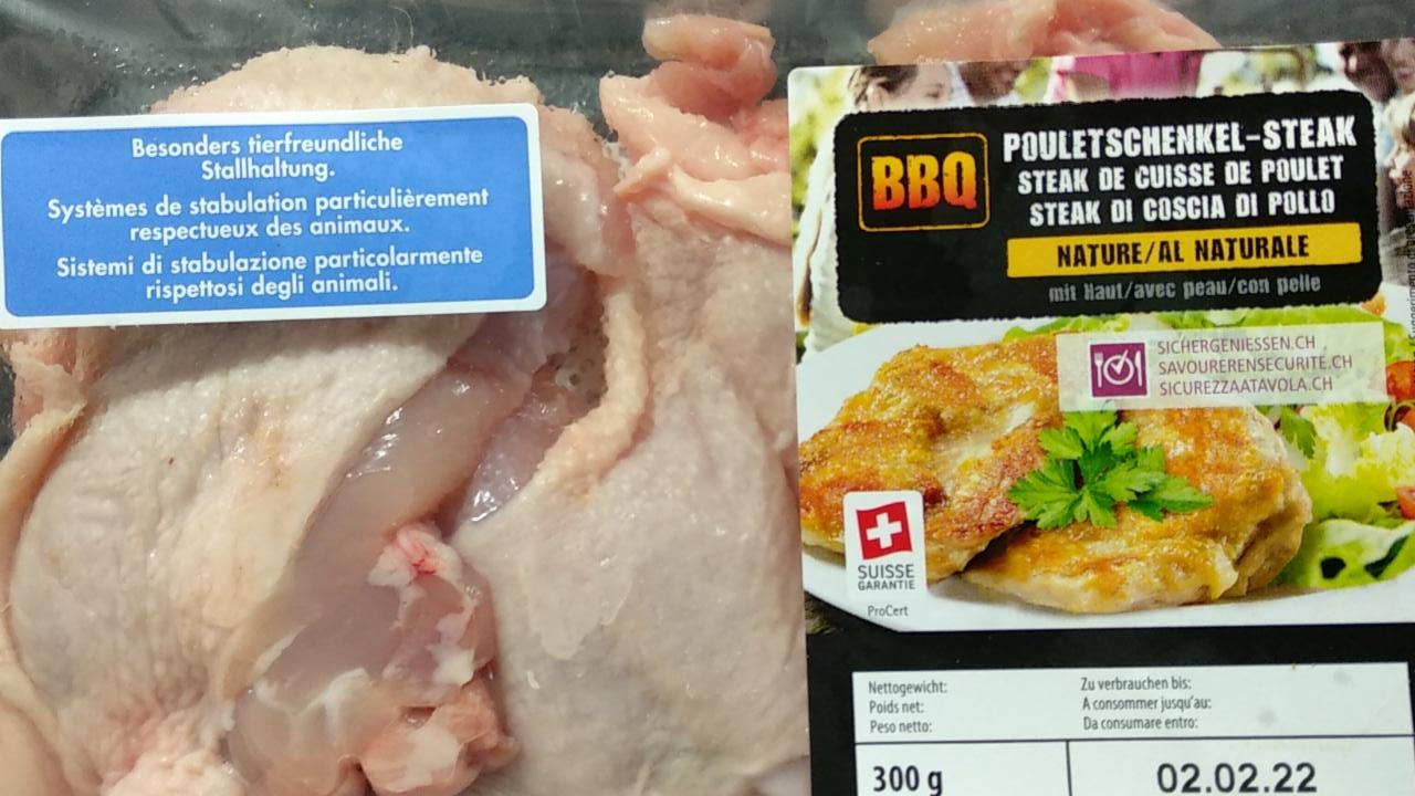 Fotografie - Pouletschenkel Steak 