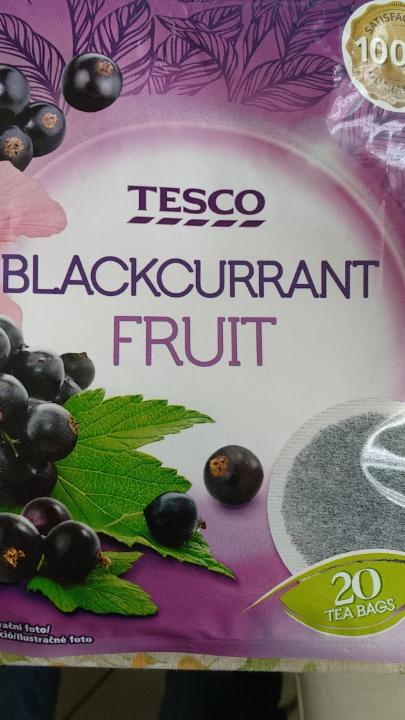 Fotografie - Tesco Blackcurrant infusion