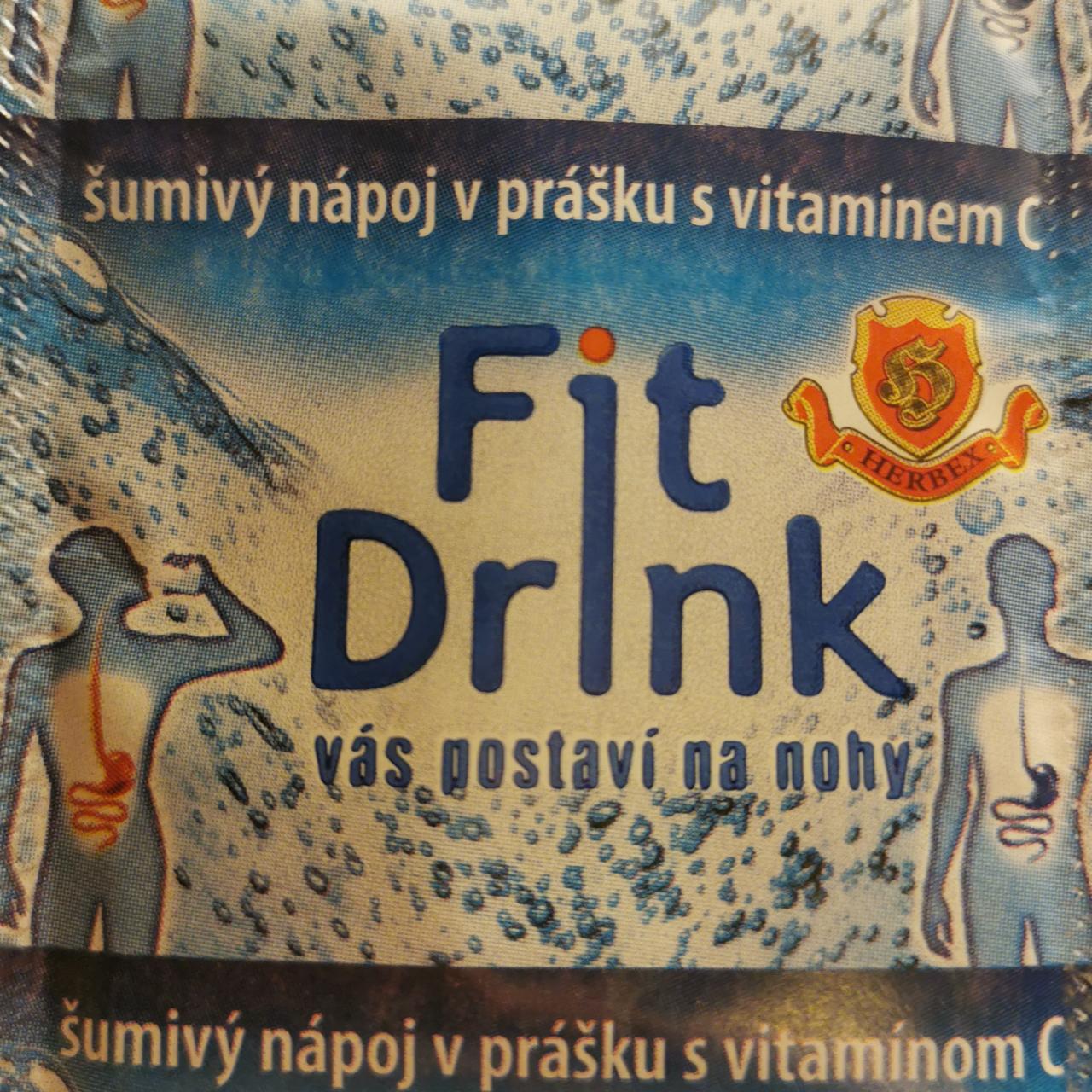 Fotografie - Fit Drink šumivý nápoj v prášku s vitaminem C
