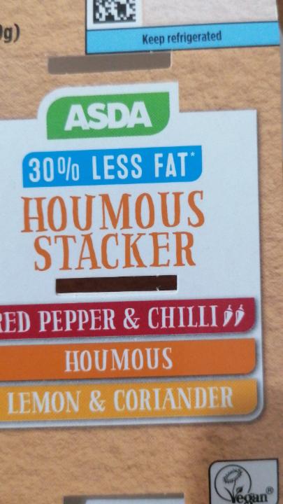 Fotografie - Houmous Stacker 30% Less Fat Asda