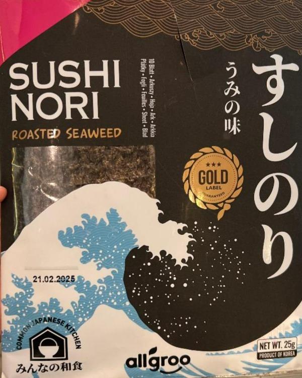 Fotografie - Sushi nori AllGroo