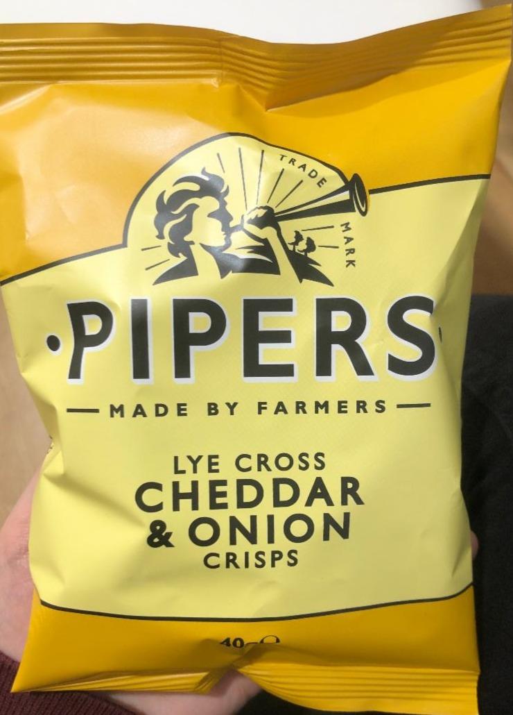 Fotografie - Pipers crisps cheddar & onion
