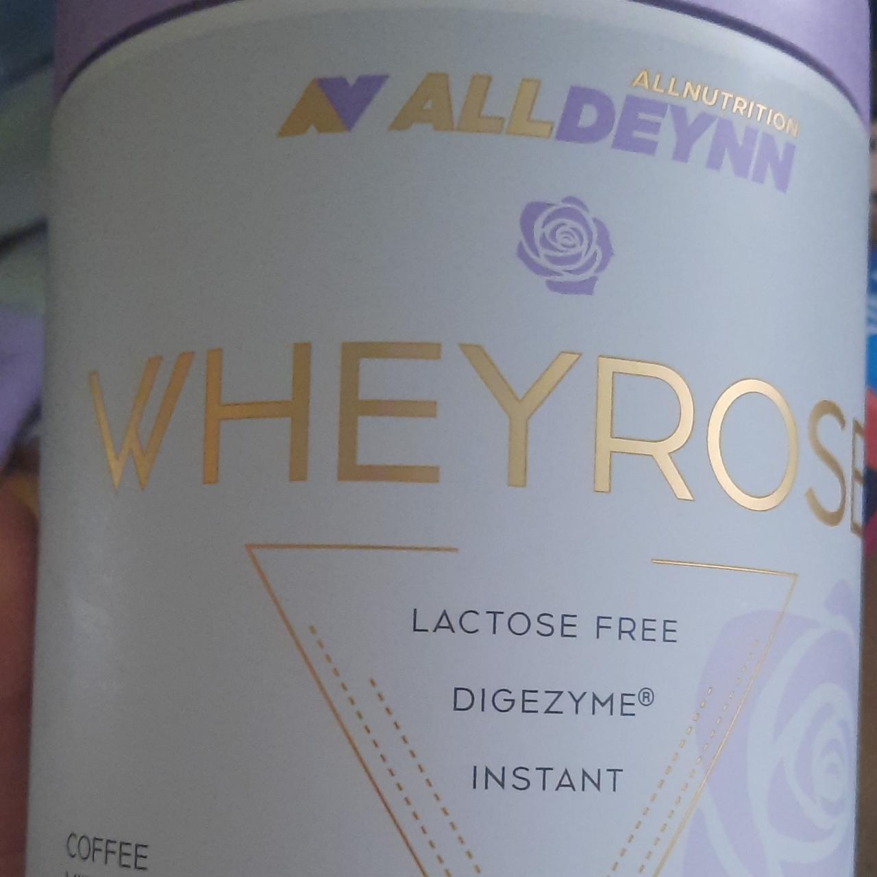 Fotografie - Whey Rose Allnutrition Alldeynn