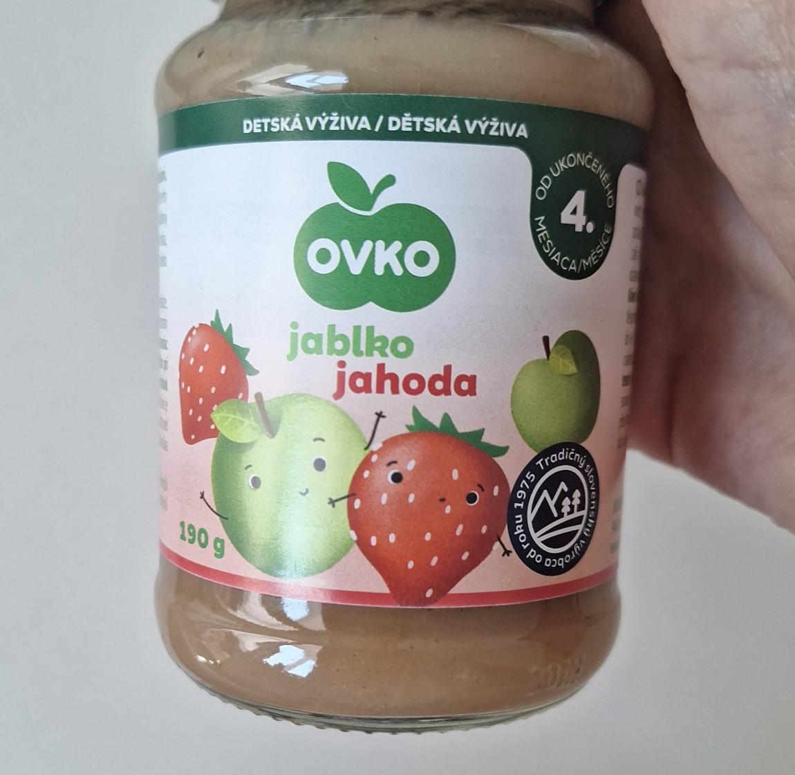 Fotografie - Ovko jablko jahoda