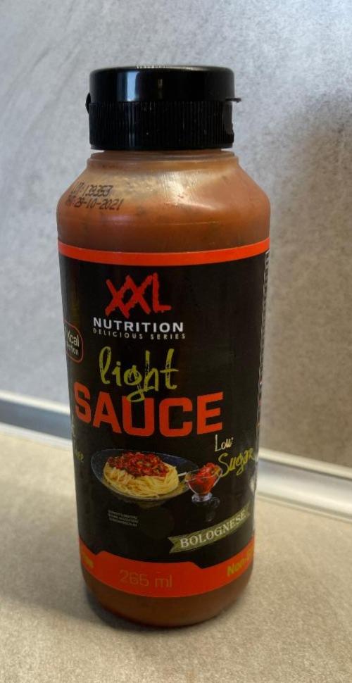 Fotografie - light sauce bolognese xxl nutrition