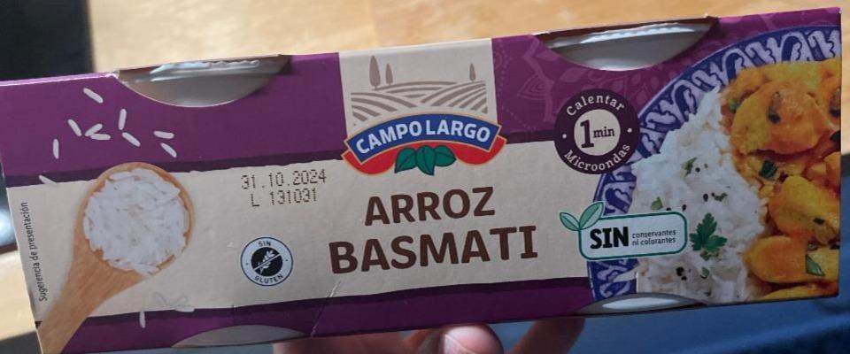 Fotografie - Arroz Basmati Campo Largo