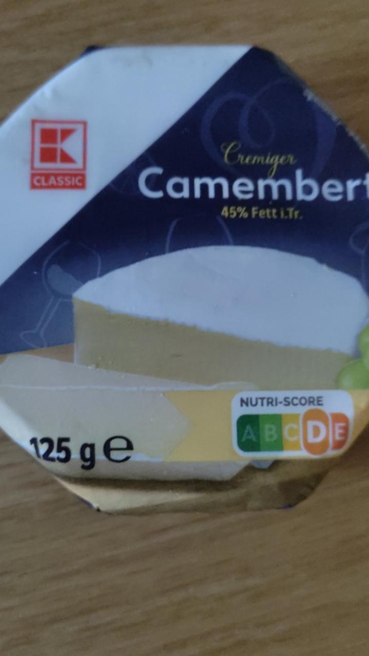 Fotografie - Camembert K-Classic 45%