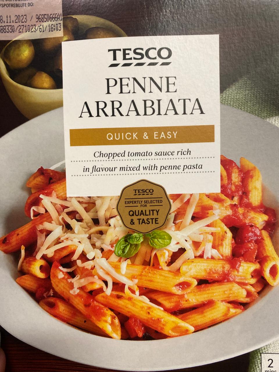 Fotografie - Penne arrabiata Tesco