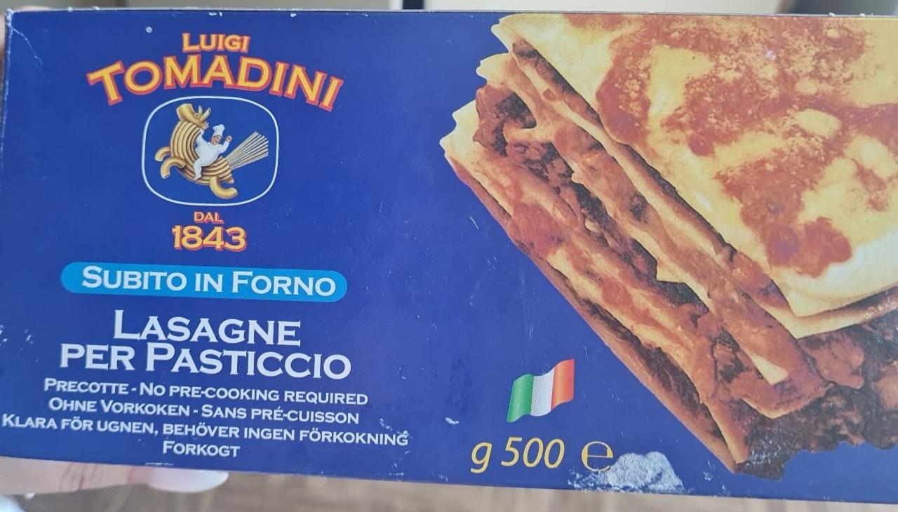 Fotografie - Lasagne Per Pasticcio Luigi Tomadini